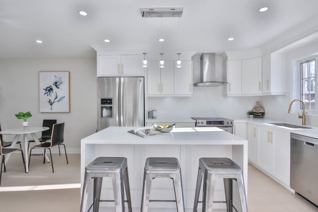 Modern luxury kitchen interior